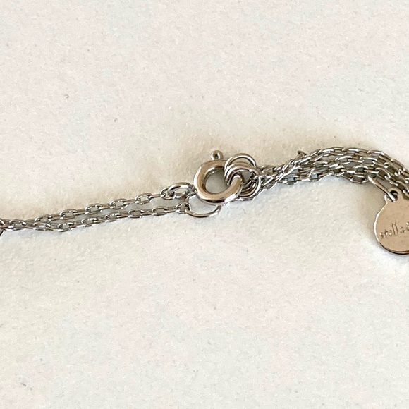 Stella & Dot Pavé Chevron Necklace - Silver - Picture 11 of 11